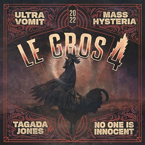 No One Is Innocent - Tagada Jones - Ultra Vomit - Mass Hysteria - Le Gros 4 : Live Au Zénith De Strasbourg - 4CD + 2Blu-ray box - Verycords