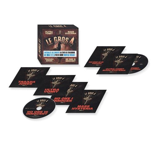 No One Is Innocent - Tagada Jones - Ultra Vomit - Mass Hysteria - Le Gros 4 : Live Au Zénith De Strasbourg - 4CD + 2Blu-ray box - Verycords - Image 2