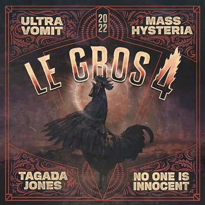 No One Is Innocent - Tagada Jones - Ultra Vomit - Mass Hysteria - Le Gros 4 : Live Au Zénith De Strasbourg - 4CD + 2DVD BOX - Verycords