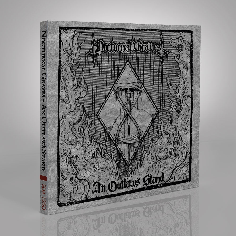 Nocturnal Graves - An Outlaw's Stand - CD DIGIPAK - Underground Activists - Image 2