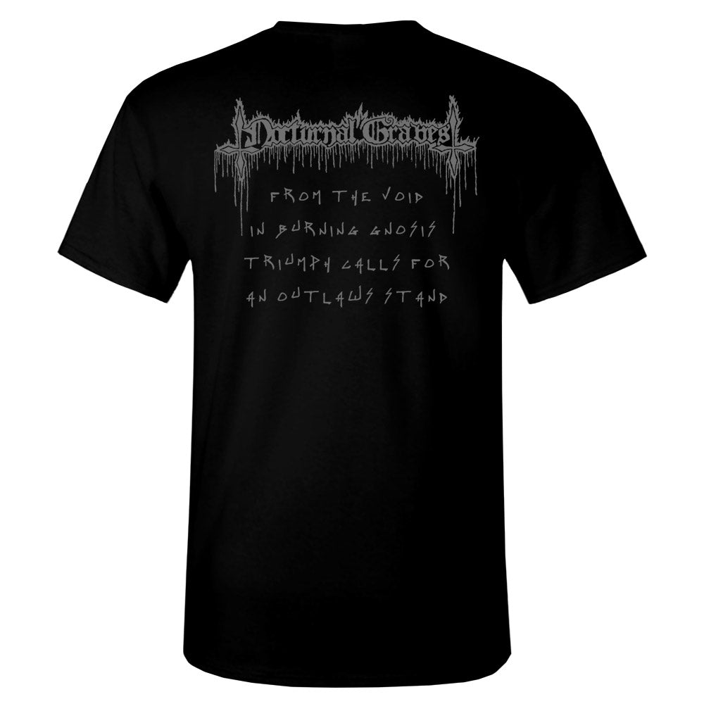 Nocturnal Graves - An Outlaw's Stand - T-shirt - Underground Activists - Image 3