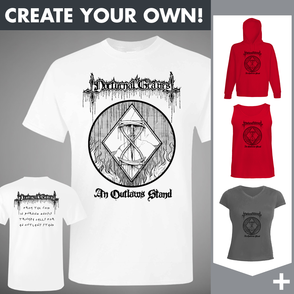 Nocturnal Graves - An Outlaw's Stand [white] - Merchandising