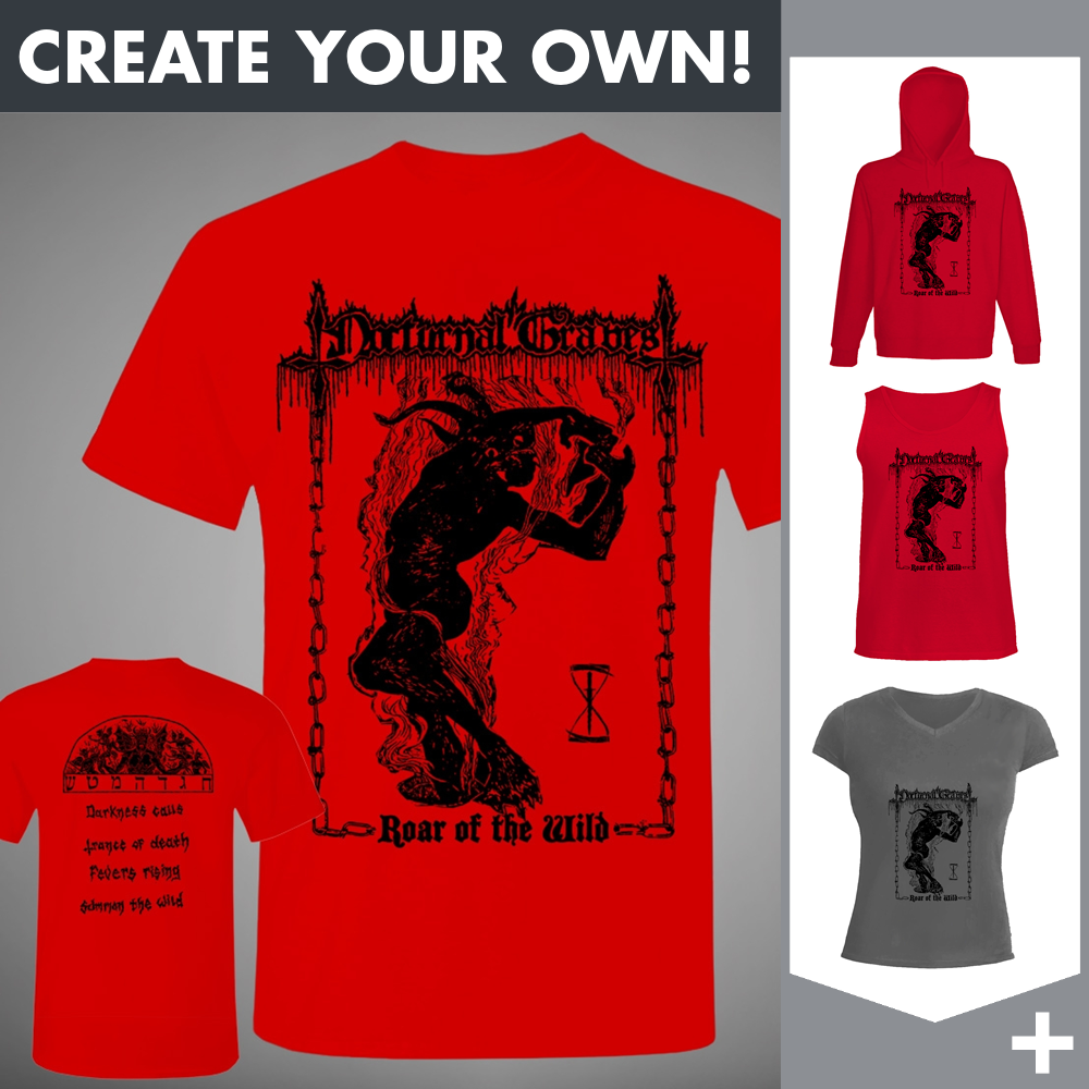 Nocturnal Graves - Roar Of The Wild [red] - Merchandising
