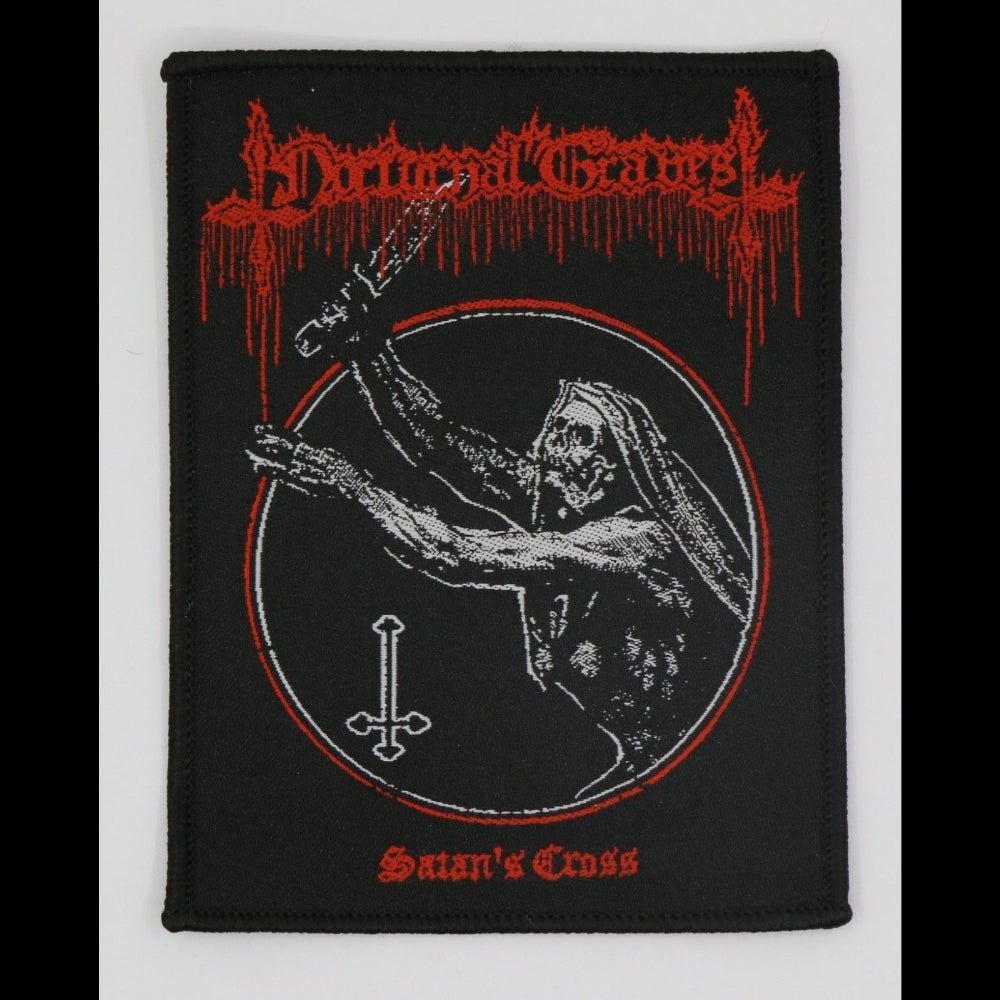 Nocturnal Graves - Satan's Cross - Patch - Thrash Corner Records