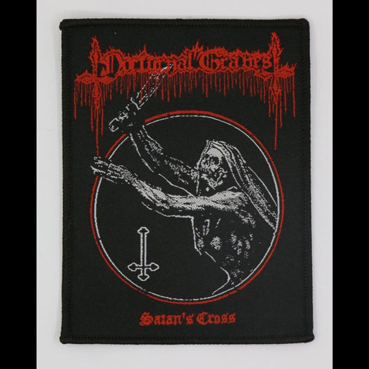 Nocturnal Graves - Satan's Cross - Patch - Thrash Corner Records