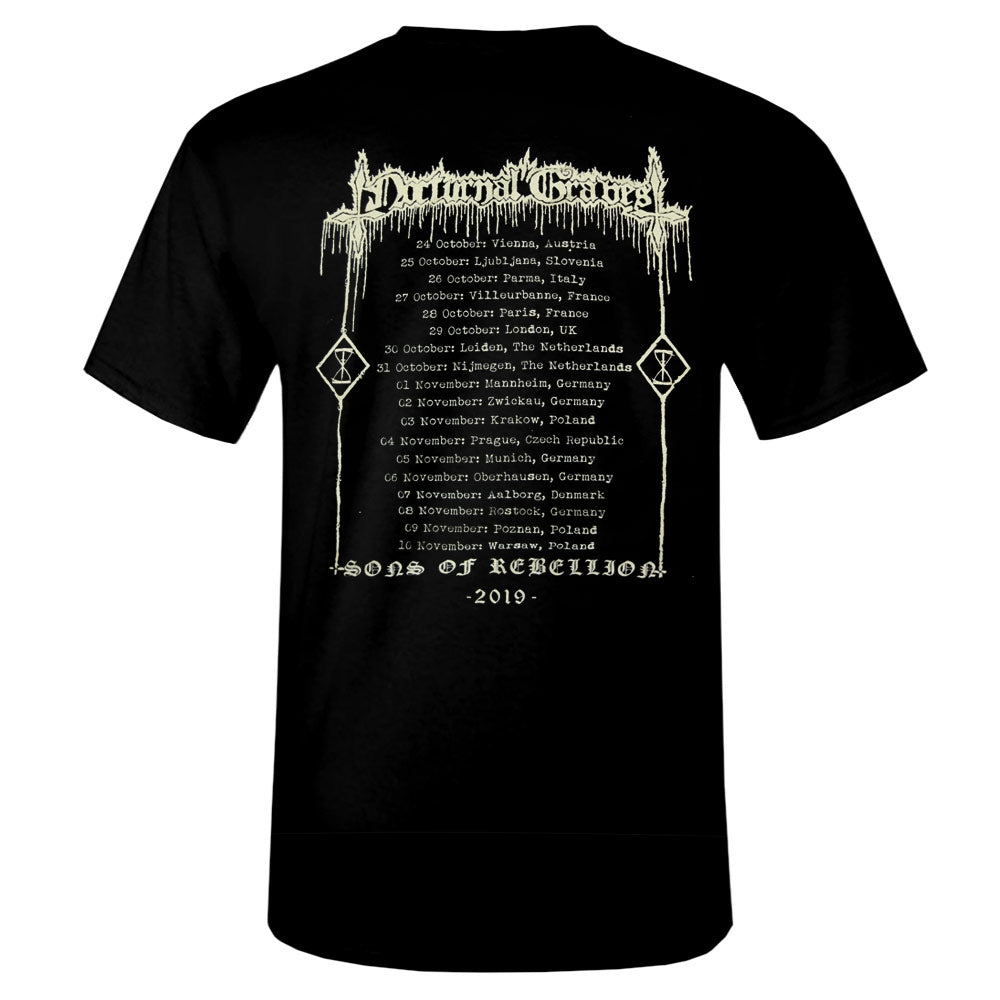 Nocturnal Graves - Silence The Martyrs - T-shirt - Self-released - Image 2