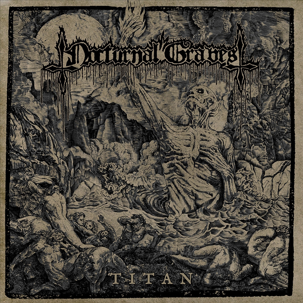 Nocturnal Graves - Titan - LP Gatefold Coloured - Underground Activists - Image 2