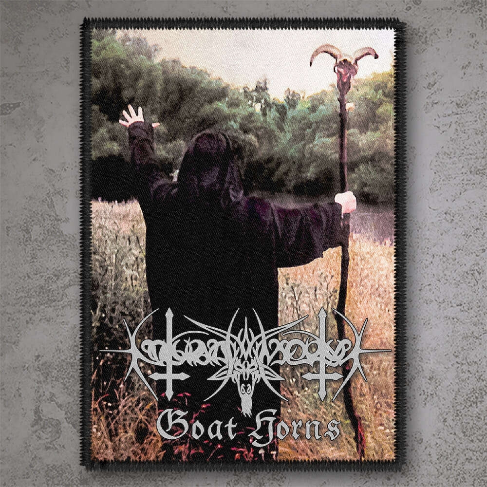 Nokturnal Mortum - Goat Horns - Patch - Osmose Productions