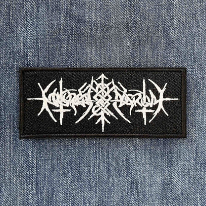 Nokturnal Mortum - Logo 2021 Molfa Embroidered Velcro Patch - Patch - Oriana Music