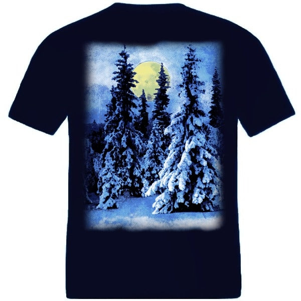Nokturnal Mortum - Lunar Poetry 2019 TS Dark Blue - T-shirt - Musical Hall - Image 2