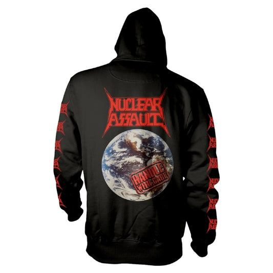 Nuclear Assault - Handle With Care - Hooded Sweat Shirt - PHD - Image 2