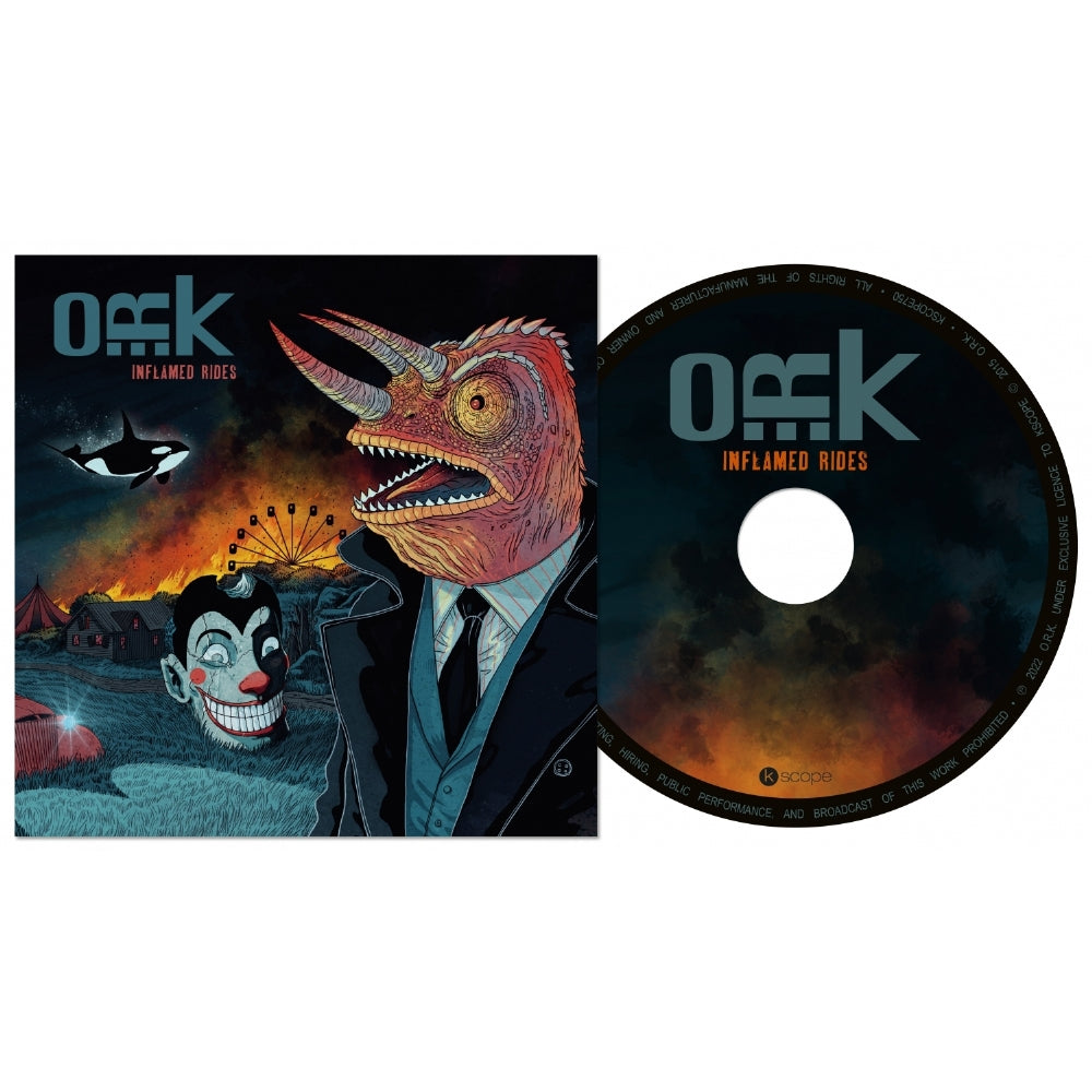 O.R.k. - Inflamed Rides - CD DIGIPAK - Kscope - Image 2