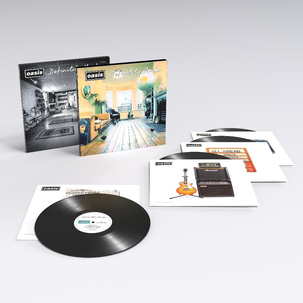 Oasis - Definitely Maybe (30th Anniversary Deluxe Edition) - 4LP - Big Brother Recordings Ltd