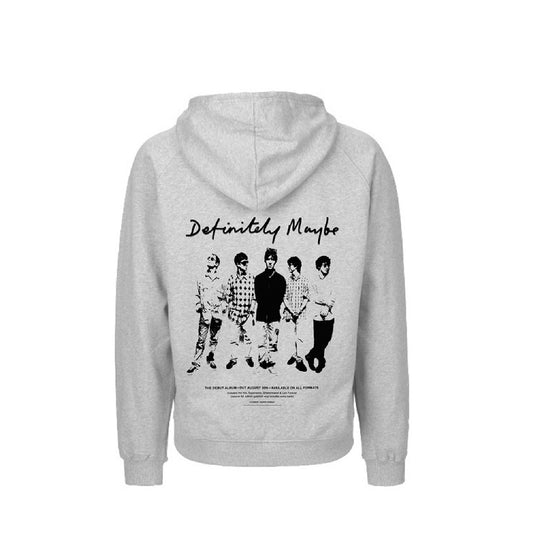 Oasis - Definitely Maybe Promo - Hooded Sweat Shirt Zip - PHD - Image 2
