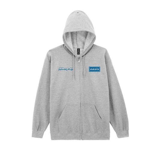 Oasis - Definitely Maybe Tracklistning - Hooded Sweat Shirt Zip - PHD