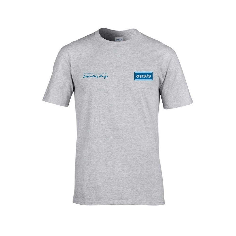 Oasis - Definitely Maybe Tracklistning - T-shirt - PHD