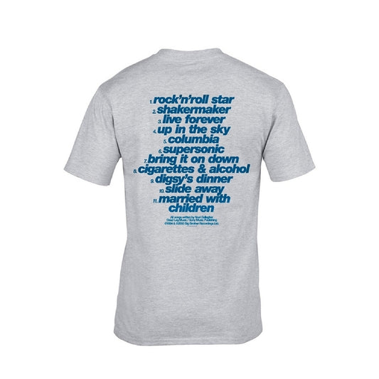 Oasis - Definitely Maybe Tracklistning - T-shirt - PHD - Image 2