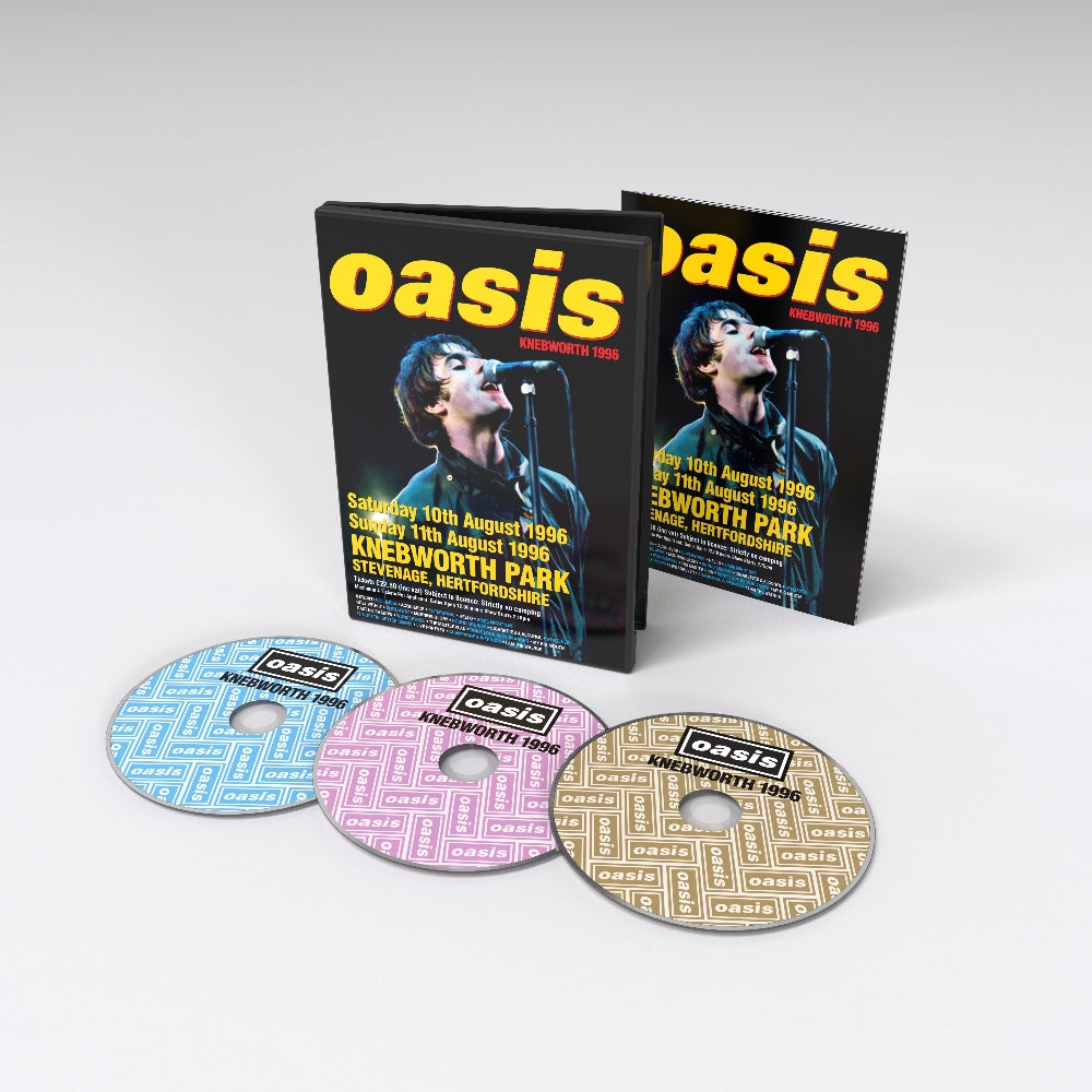 Oasis - Knebworth 1996 - TRIPLE DVD - Big Brother Recordings Ltd