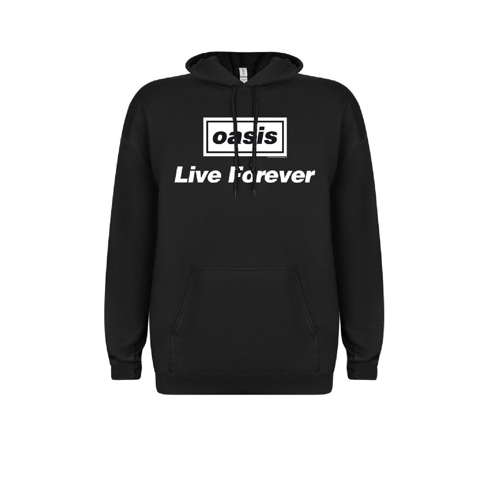 Oasis - Live Forever - Hooded Sweat Shirt - PHD