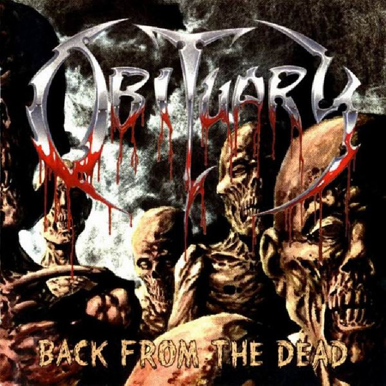 Obituary - Back From The Dead - CASSETTE - Hammer Muzik - Image 2