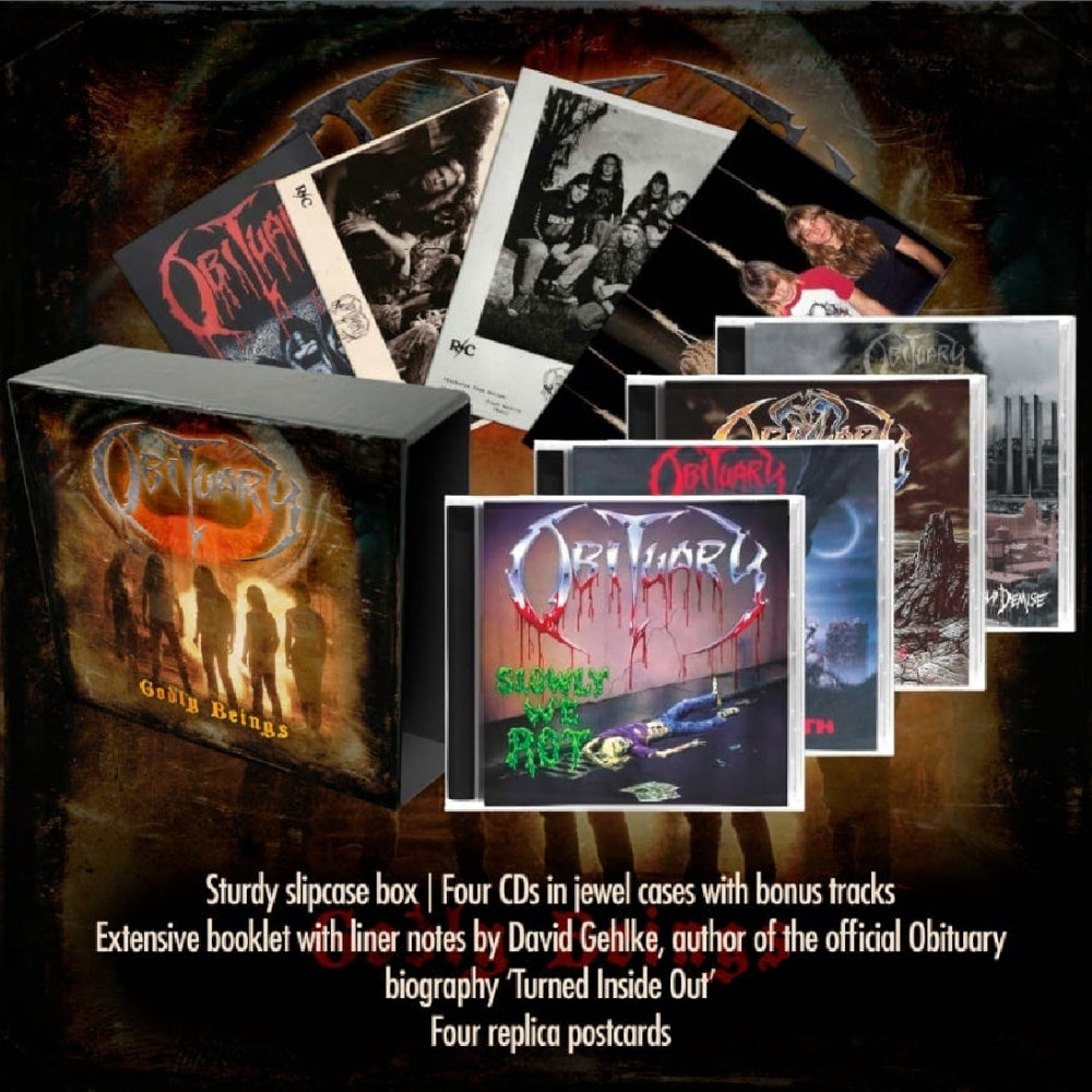 Obituary - Godly Beings - 4CD BOX - Dissonance Productions - Image 2