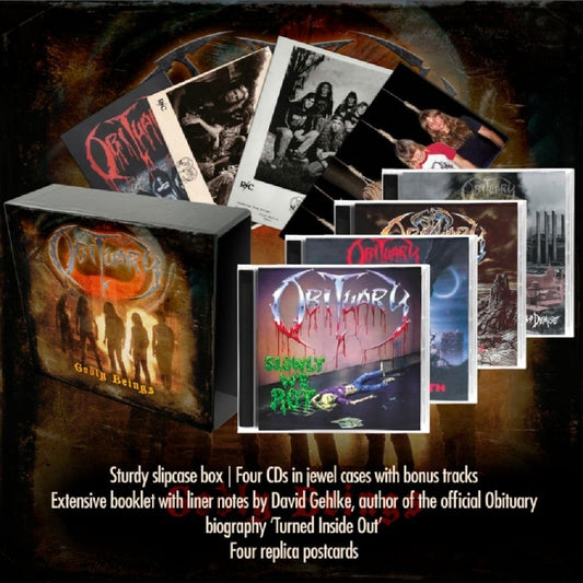 Obituary - Godly Beings - 4CD BOX - Dissonance Productions - Image 2