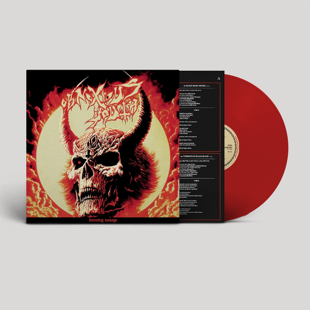 Obnoxious Youth - Burning Savage - LP COLOURED - Svart Records