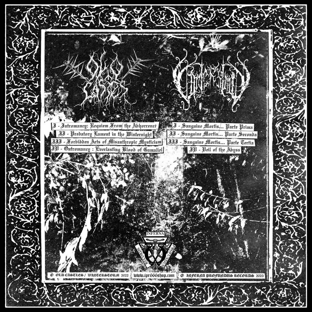 Old Castles - Winterstorm - Everlasting Black Arts In Supreme Darkness - LP - Inferna Profundus Records - Image 2