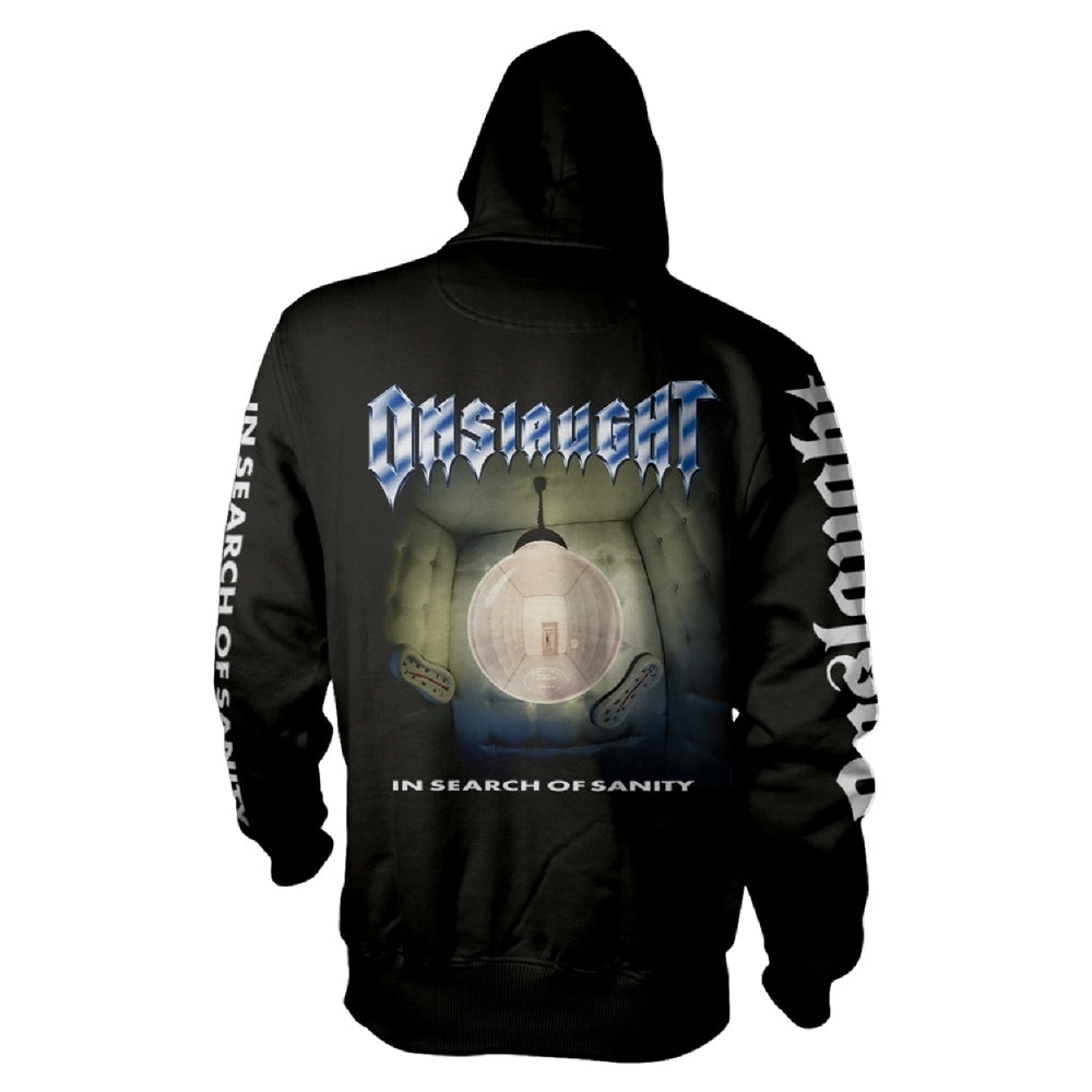 Onslaught - In Search Of Sanity - Hooded Sweat Shirt - PHD - Image 2