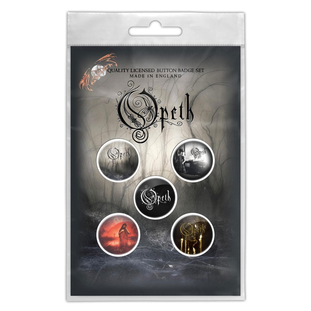 Opeth - Classic Albums - BUTTON BADGE SET - Razamataz
