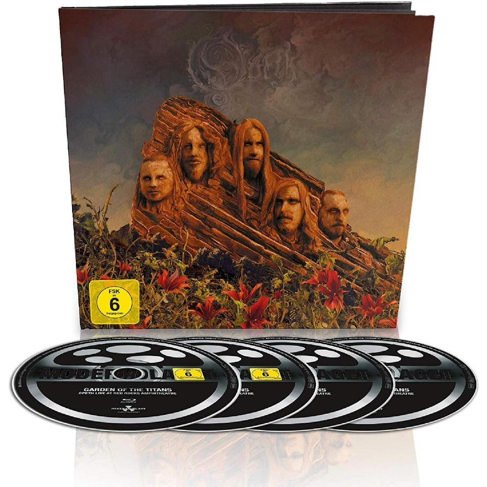 Opeth - Garden Of The Titans - 2CD / DVD / BLU-RAY EARBOOK - Reigning Phoenix Music