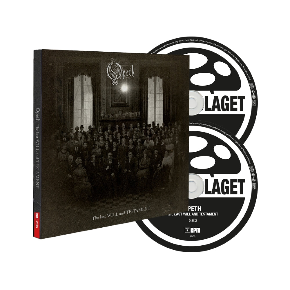 Opeth - The Last Will And Testament - CD + BLU-RAY Digipak - Reigning Phoenix Music