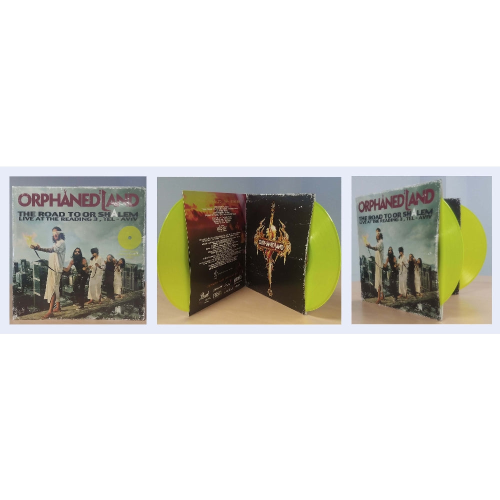 Orphaned Land - The Road To Or Shalem - Live At The Reading 3, Tel-Aviv - DOUBLE LP GATEFOLD COLOURED - Kankana Records