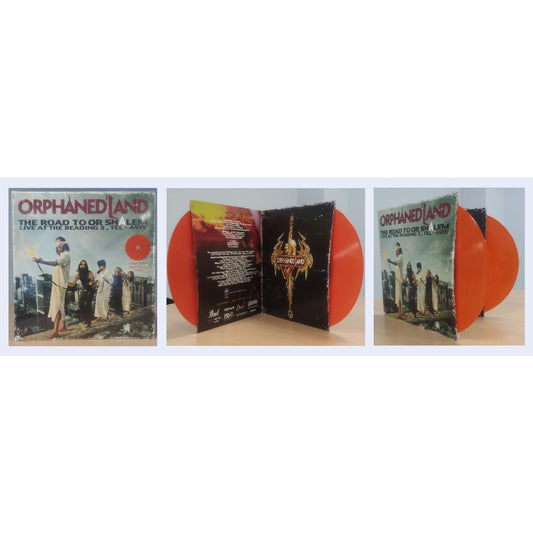 Orphaned Land - The Road To Or Shalem - Live At The Reading 3, Tel-Aviv - DOUBLE LP GATEFOLD COLOURED - Kankana Records
