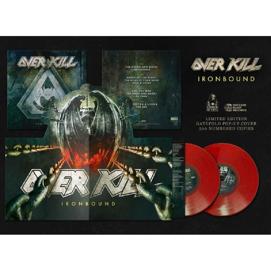 Overkill - Ironbound - DOUBLE LP GATEFOLD COLOURED - Church Of Vinyl - Image 2