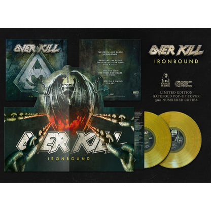 Overkill - Ironbound - DOUBLE LP GATEFOLD COLOURED - Church Of Vinyl - Image 2