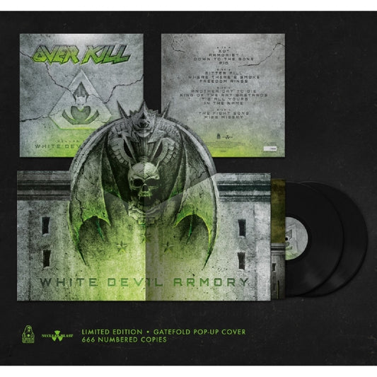 Overkill - White Devil Armory - DOUBLE LP GATEFOLD - Church Of Vinyl