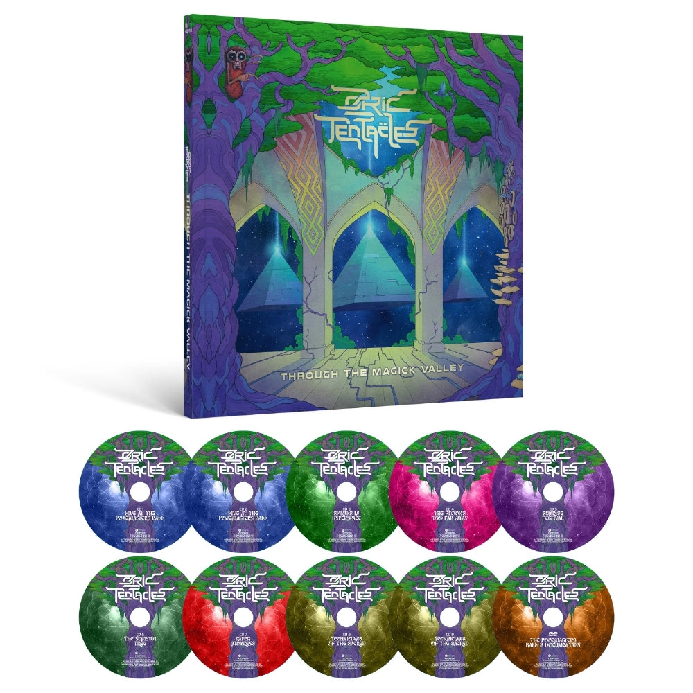 Ozric Tentacles - Through The Magick Valley - 9 CD + 1 DVD - Kscope