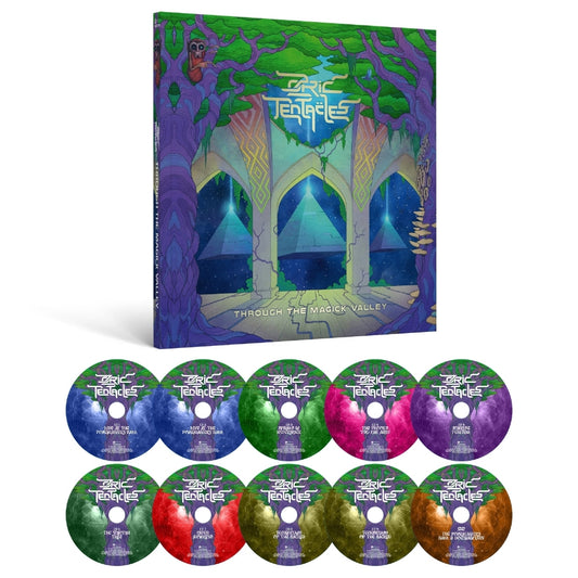 Ozric Tentacles - Through The Magick Valley - 9 CD + 1 DVD - Kscope