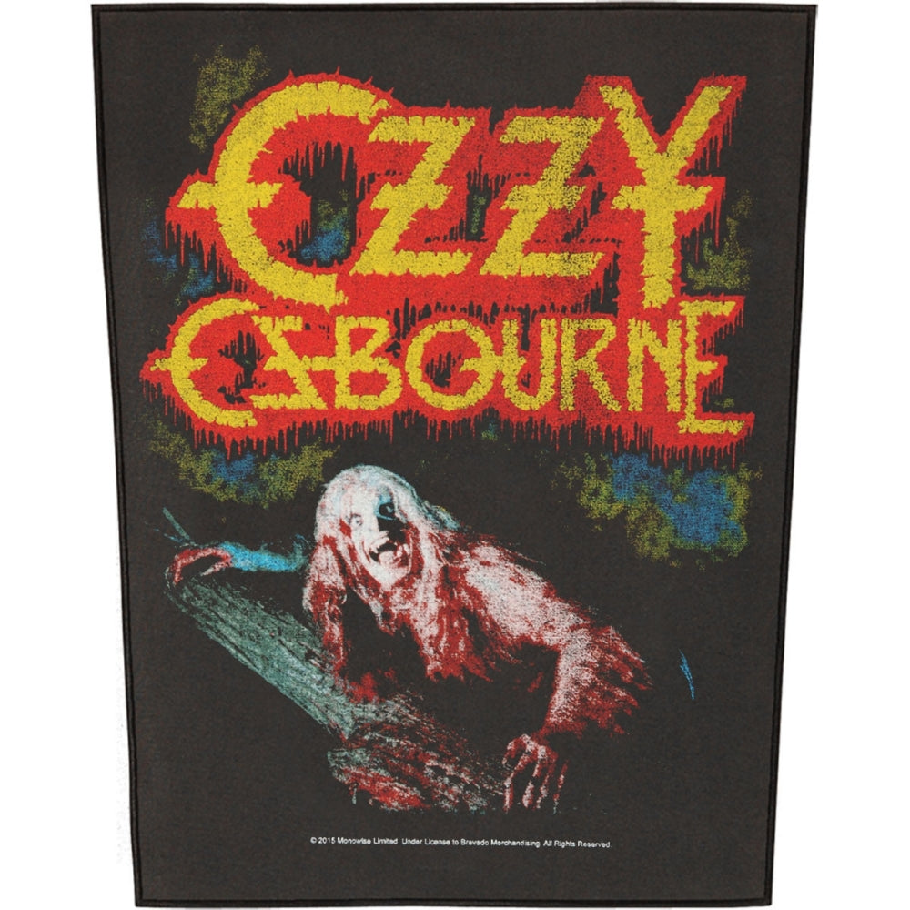 Ozzy Osbourne - Bark At The Moon - BACKPATCH - Razamataz