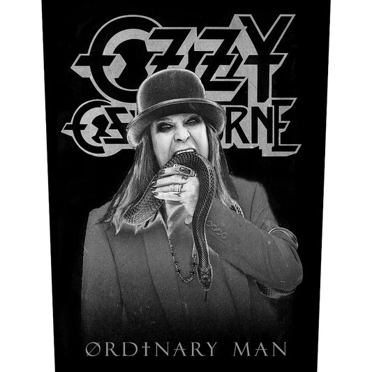 Ozzy Osbourne - Ordinary Man - BACKPATCH - Razamataz