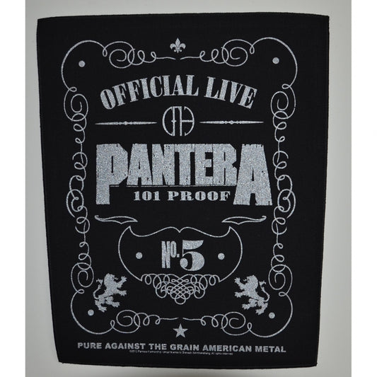 Pantera - 101 Proof - BACKPATCH - Razamataz