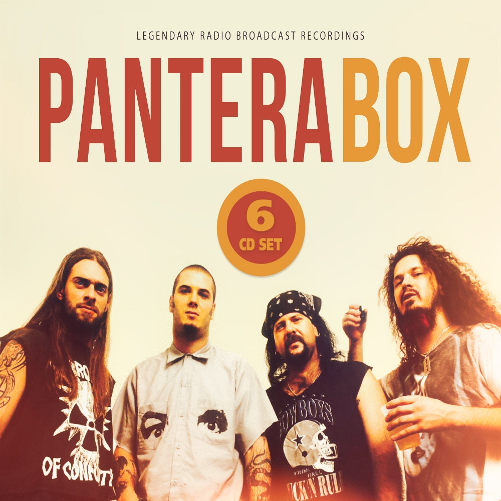 Pantera - Box (Legendary Radio Brodcast Recordings) - 6CD DIGISLEEVE - Laser Media