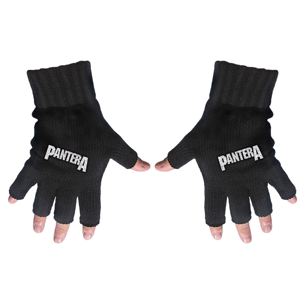 Pantera - Logo - FINGERLESS GLOVES - Razamataz