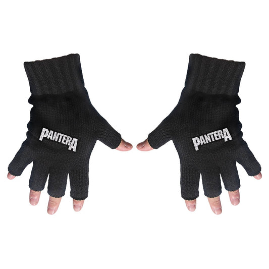 Pantera - Logo - FINGERLESS GLOVES - Razamataz