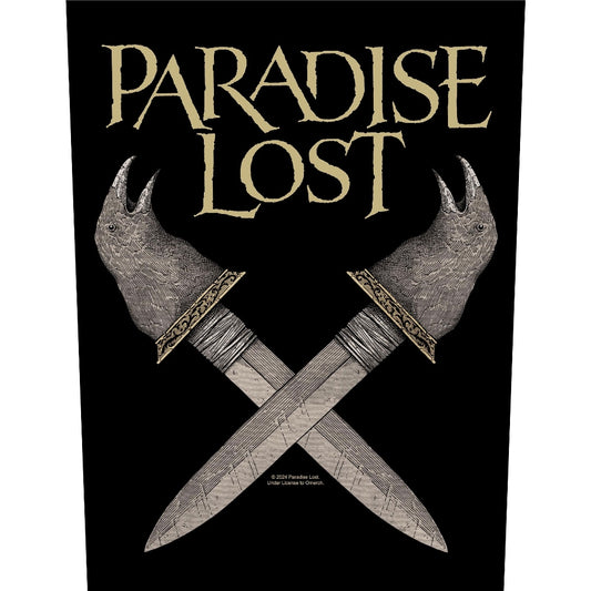 Paradise Lost - Obsidian Dagger - BACKPATCH - Razamataz