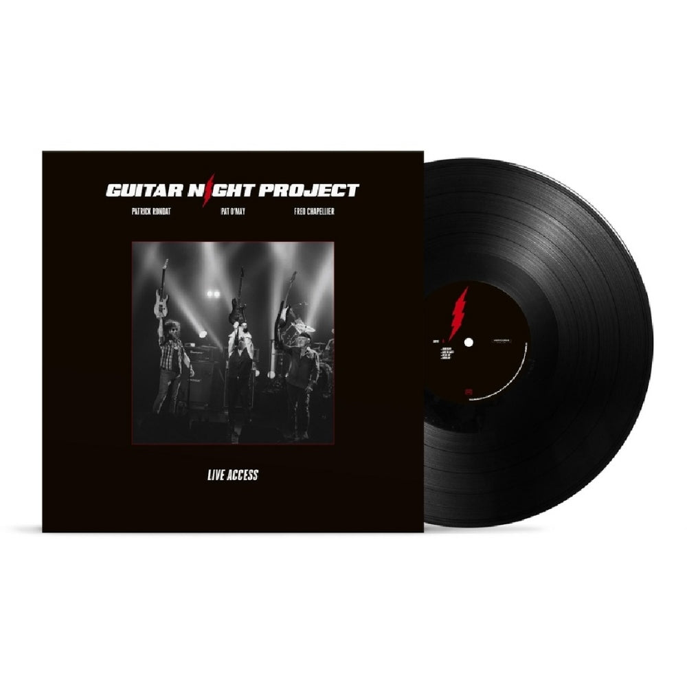 Patrick Rondat - Pat O'May - Fred Chapellier - Guitar Night Project : Live Acccess - DOUBLE LP GATEFOLD - Verycords