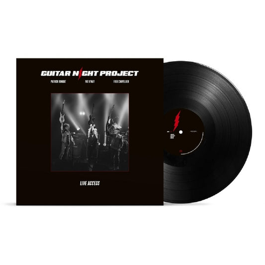 Patrick Rondat - Pat O'May - Fred Chapellier - Guitar Night Project : Live Acccess - DOUBLE LP GATEFOLD - Verycords
