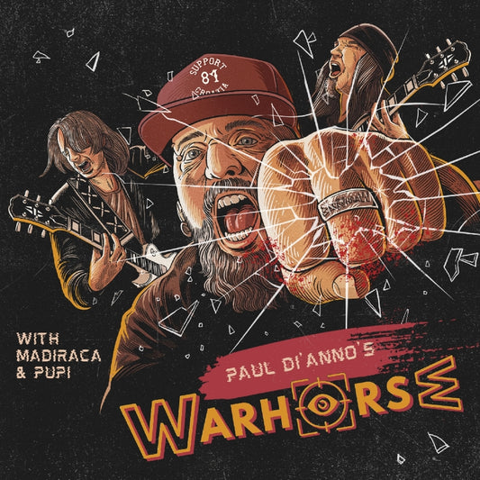 Paul Di'Anno's Warhorse - Paul Di'Anno's Warhorse - LP - Bravewords Records