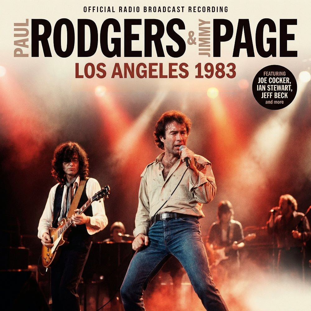 Paul Rodgers & Jimmy Page - Los Angeles 1983 - CD - Rockin' Bear Records